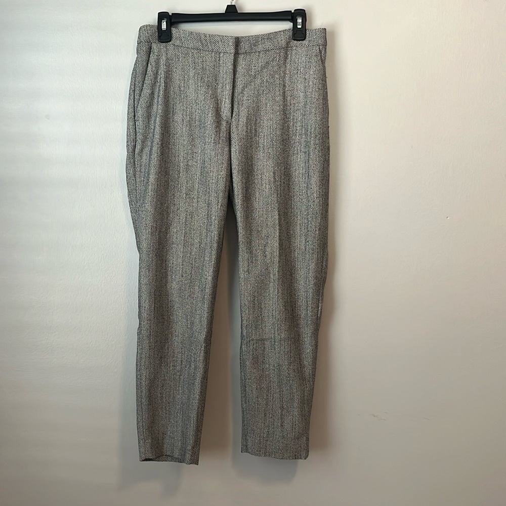 H&M black and white professional work pants size 6